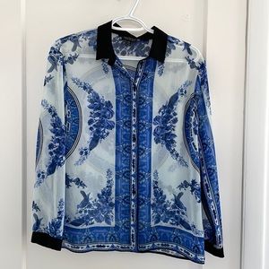 TopShop Floral Blouse
